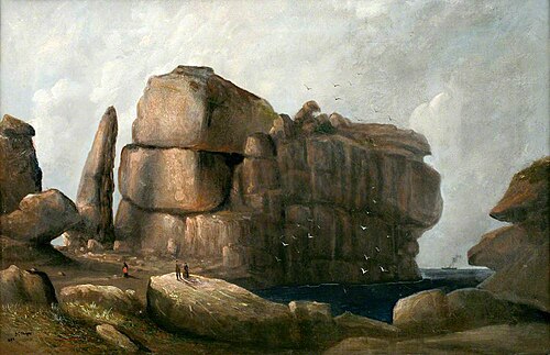 Tooth Rock, Penninis Head, 1892, John Grenfell Moyle