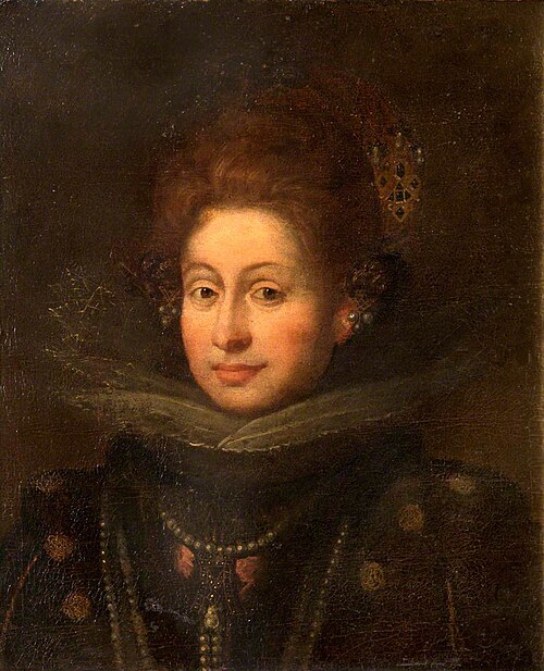 Archduchess Anna, Empress of Austria (1585 - 1618) ‘Bella gerant alii, tu felix Austria, nube’ (‘Let, 1611, Gabriel Weyer