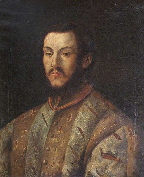 'A Dreadful Gentleman' (after an Italian 16th century portrait), 1808, Caroline Anne Lyttelton