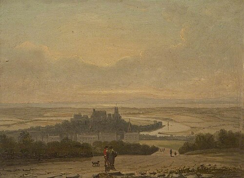Lancaster from the East, 1800, John Henderson