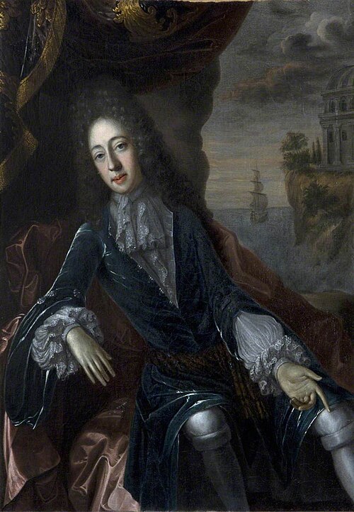 Portrait of an Unknown Man (possibly Arthur Chichester, 1666–1706, 3rd Earl of Donegall), , Garrett Morphey