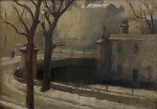 Regent's Canal at Maida Avenue, Winter, 1940, John Hill