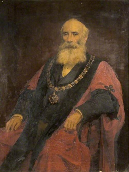 Alderman Thomas McDermott, Mayor, 1899, John Hodgson Campbell