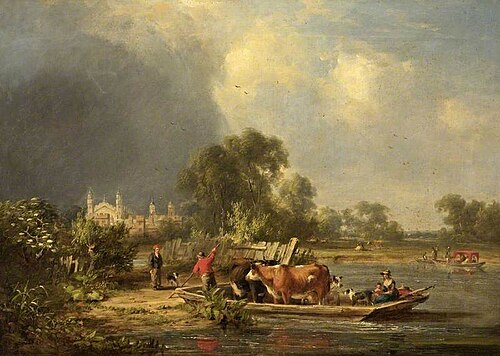 Eton, Berkshire, from the River, , P. John Hilder