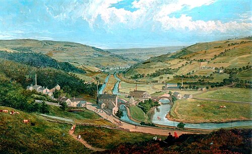 Brearley from Lower Ewood, 1869, John Holland