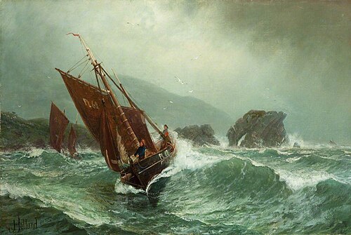 Peel Fishing Boats, , John Holland