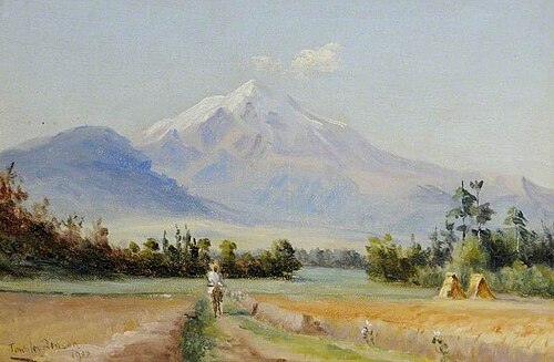 A Mexican Mountain Scene, 1900, Townley Benson