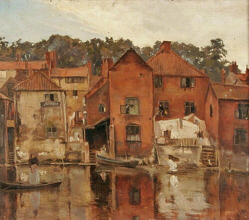 On Norwich River, Norfolk, , Catherine Maude Nichols
