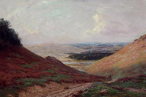 Across the valley, Southerndown, 1900, Parker Hagerty