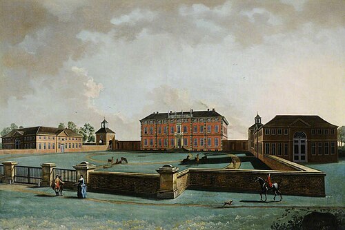 The North Front of Beningbrough Hall, 1751, John Joseph Bouttats