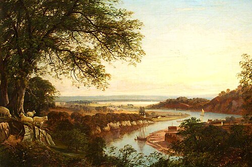 Junction of the Wye and the Severn, , John Joseph Hughes