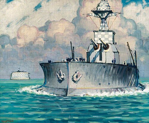 A Monitor, 1918, Geoffrey Stephen Allfree