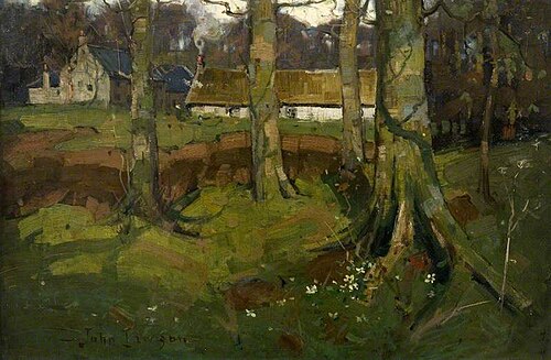 Landscape, Dunlop, 1899, John Lawson