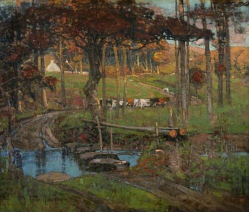 An Ayrshire Stream, 1893, John Lawson