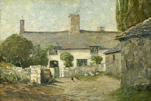 Whitewashed Farmstead, 1899, John Lawson