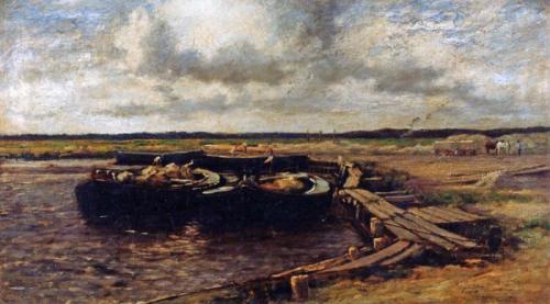 Clay Barges, Norfolk, , John Leslie Thomson
