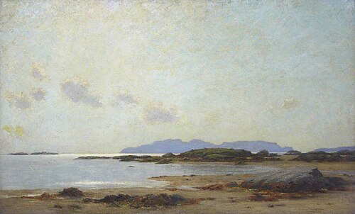 Rhum from Arisaig, , John Leslie Thomson