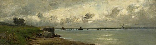 Seascape, Isle of Wight, , John Leslie Thomson
