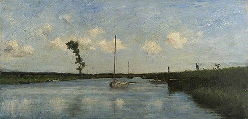 River Scene near Southwold, , John Leslie Thomson