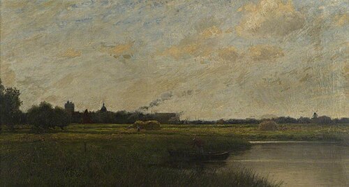 A View in the Fens, , John Leslie Thomson