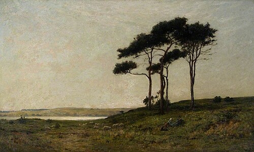 Landscape with Fir Trees, , John Leslie Thomson