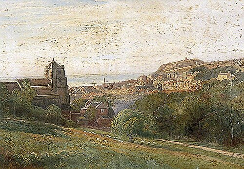 Old Hastings, East Sussex, 1896, Charles A. Graves