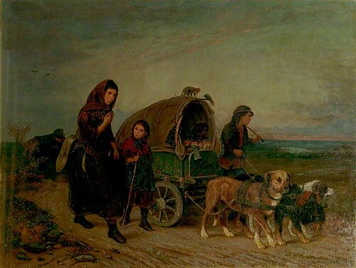 Travelling Dog Cart, 1860, Georg Schwer