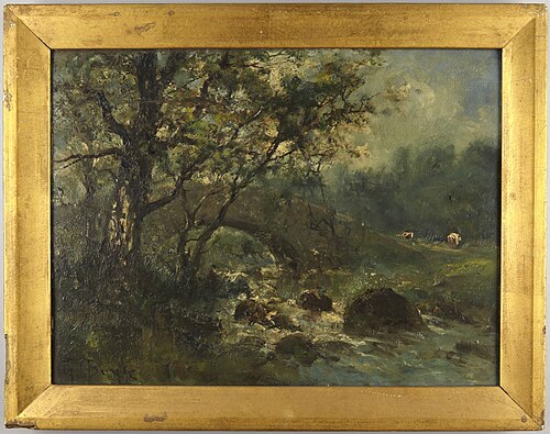 Bridge at Fortingall, Perthshire, Scotland, 1896, George A. Boyle