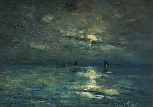 Moonrise at Sea, 1914, George A. Boyle