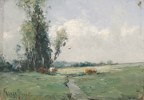 Landscape with a Stream, 1888, George A. Boyle