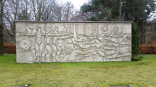 Provost's Pool mural, Stirling, , Charles Anderson