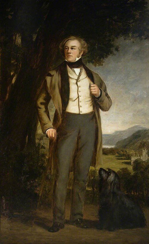The Right Honourable John Campbell, Marquis of Breadalbane (copy after John MacLaren Barclay), , Charles Andrew Sellar