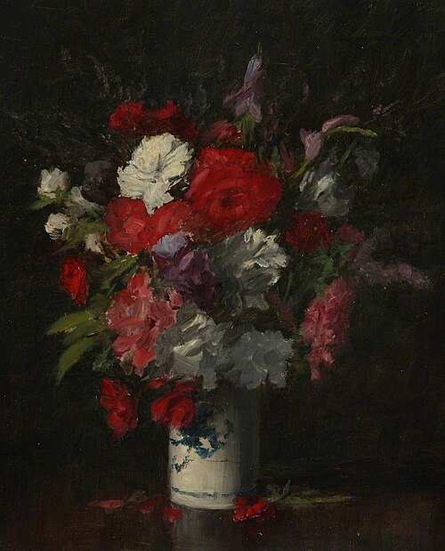 A Flower Study, , Charles Andrew Sellar