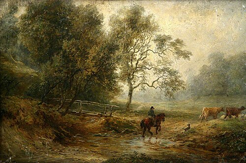Untitled (Landscape), , George Arthur Hickin