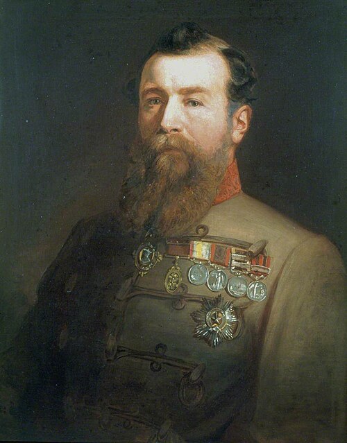 Brigadier General Sir Harry Burnett Lumsden (1821–1896), CB, in the Uniform of The Queen’s Own Corps, 1866, John MacLaren Barclay