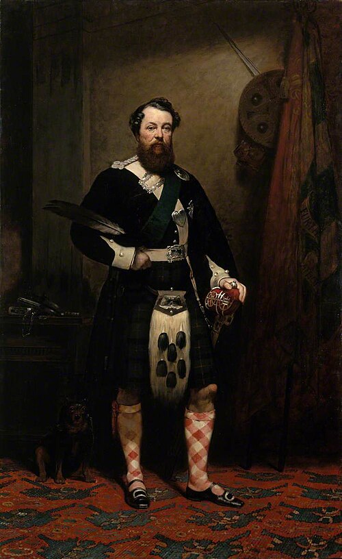 George Augustus Frederick Murray (1814–1864), 6th Duke of Atholl, , John MacLaren Barclay