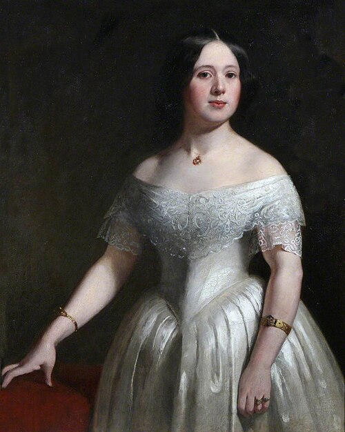 Mary Barclay, née Rose, the Artist's Wife, 1865, John MacLaren Barclay