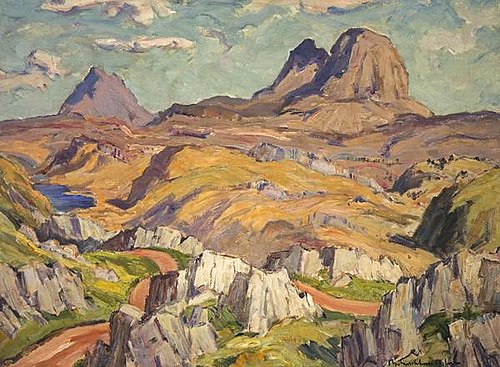Landscape, Sutherland, 1932, John MacLauchlan Milne