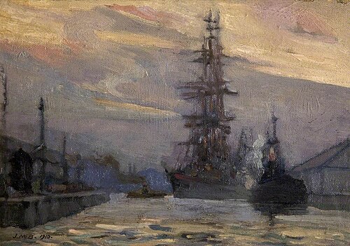 York Dock, Belfast, 1910, John McBurney