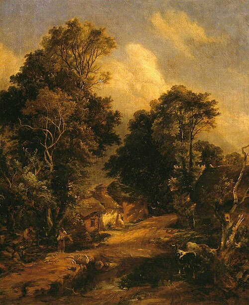 Chelston Lane, Torquay, 1851, George Burrell Willcock