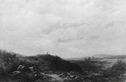 Moorland Landscape, 1855, John Milne Donald