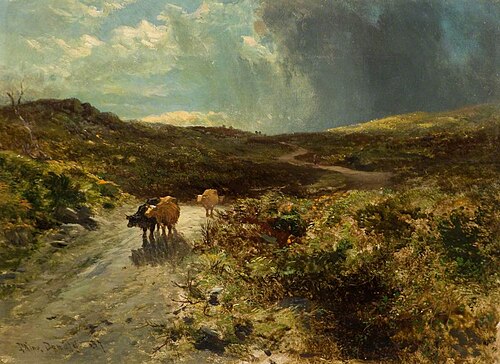 The Drove Road, 1857, John Milne Donald