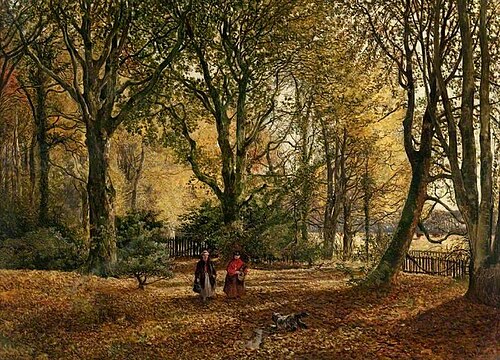 Autumn Leaves, 1864, John Milne Donald