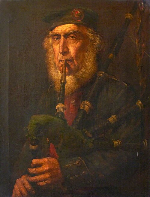 An Old Piper, , Charles D. Hodder