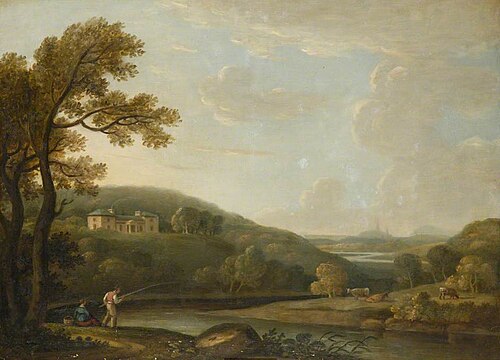 Aldroughty House, Moray, 1844, John Moir
