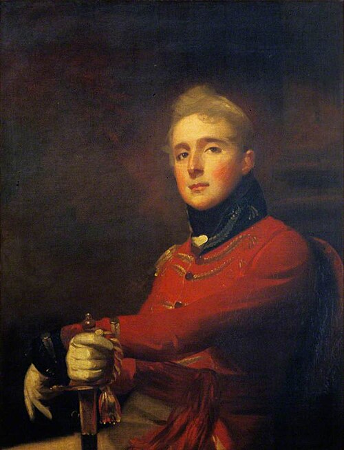 Portrait of an Officer, 1825, John Moir