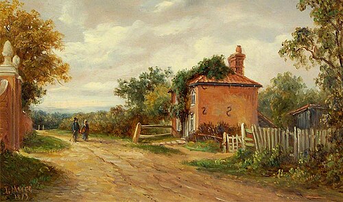 Old Park Road, Ipswich, 1879, John Moore of Ipswich
