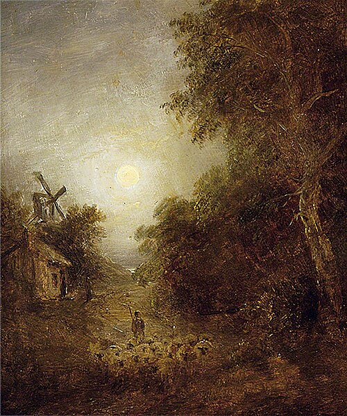 Evening Landscape, , John Moore of Ipswich
