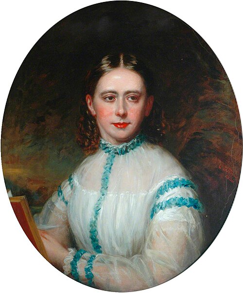 Miss Jones, 1866, George Dodgson Tomlinson