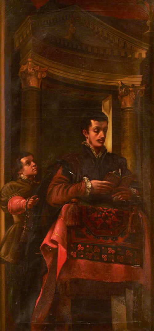 Courtier and Servant, 1855, George Dodgson Tomlinson